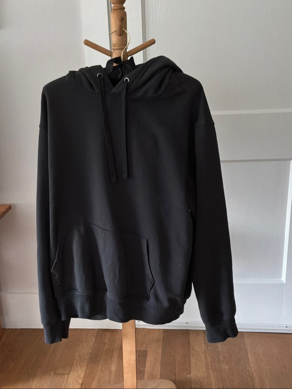 Goodfellow & Co Black Pullover Hoodie with Kangaroo Pocket